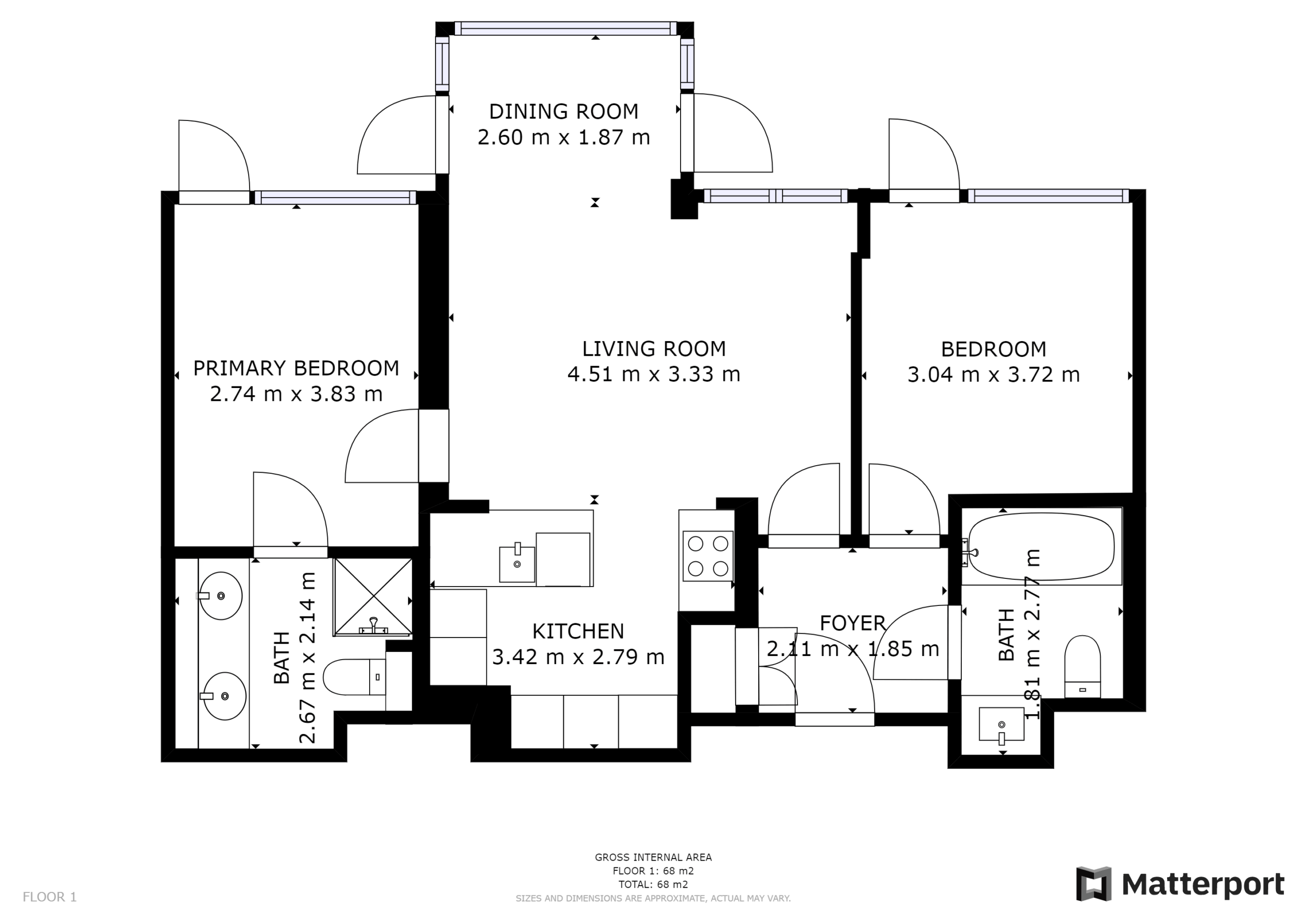 Apartment 510, The Cubes 1, Sandyford, Dublin 18